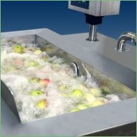 Nilma Barbotage - Bubbling washer for floating fruit and vegetable